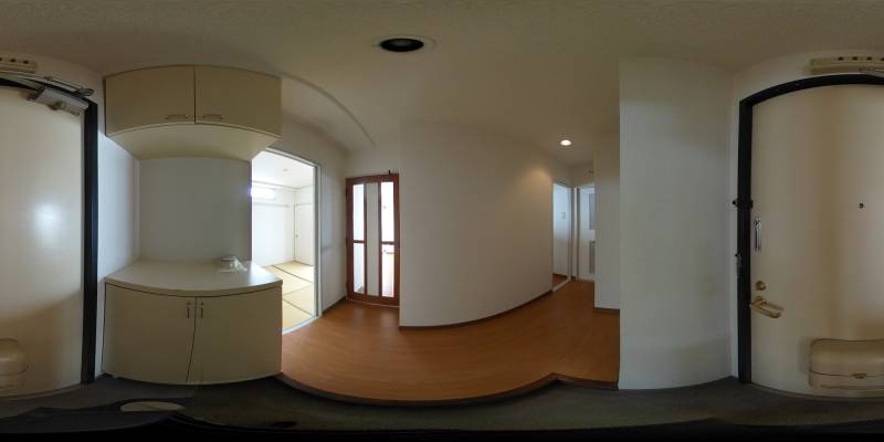 パノラマ画像玄関