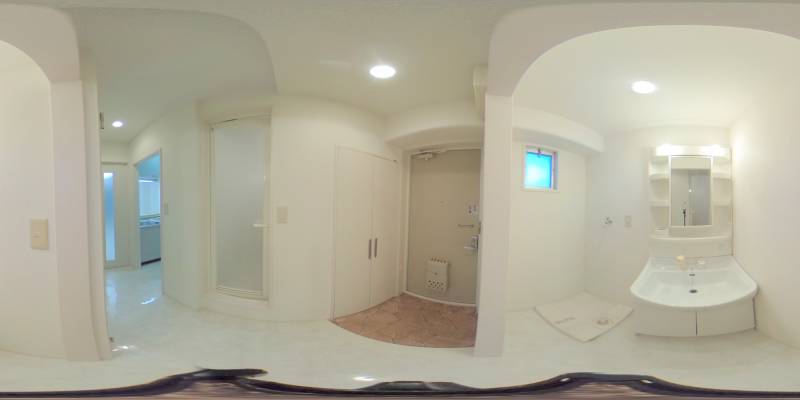 パノラマ画像玄関