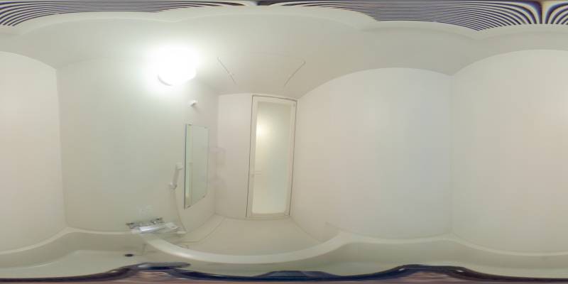 パノラマ画像バスルーム