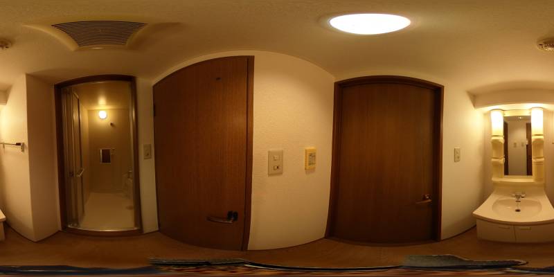 パノラマ画像洗面所