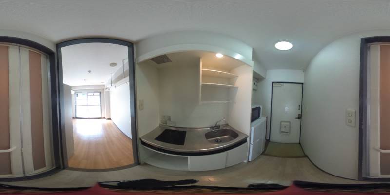 パノラマ画像キッチン