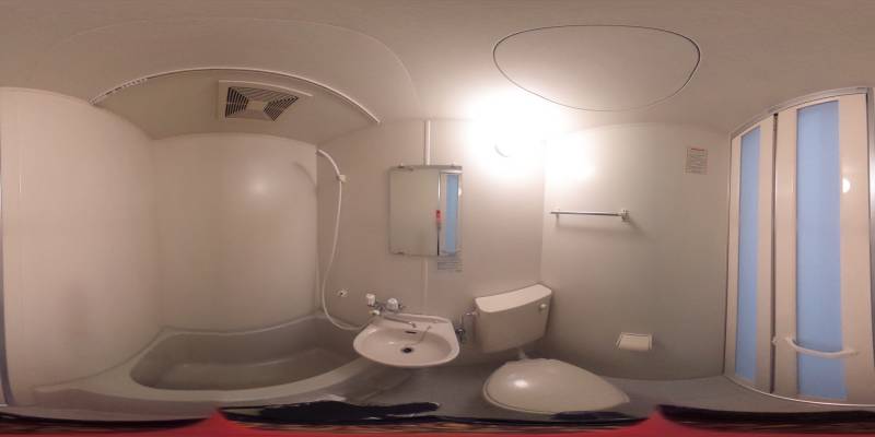 パノラマ画像バスルーム