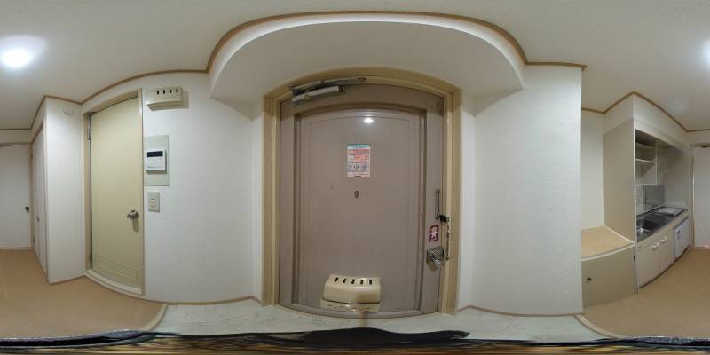 パノラマ画像玄関