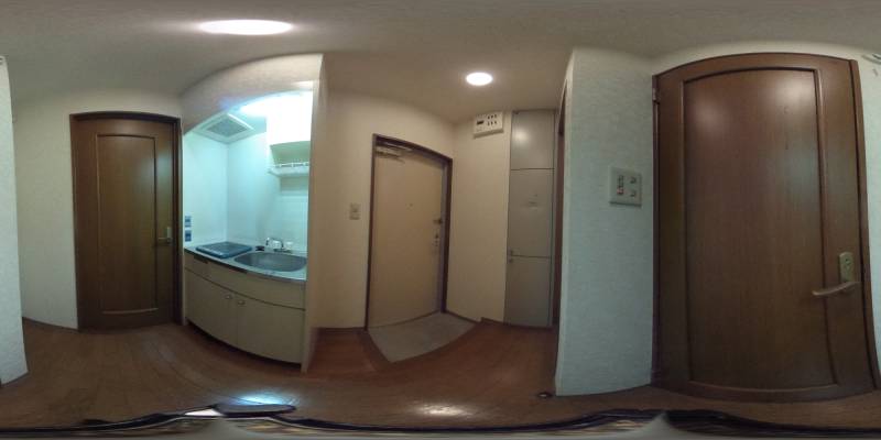 パノラマ画像キッチン