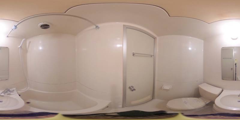 パノラマ画像バスルーム