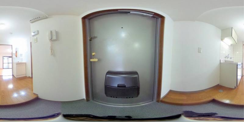 パノラマ画像玄関