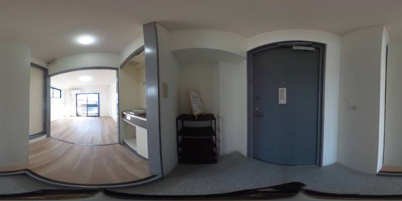 パノラマ画像玄関