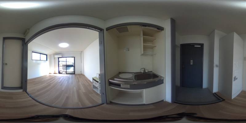 パノラマ画像キッチン