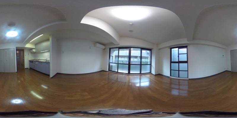 パノラマ画像洋室