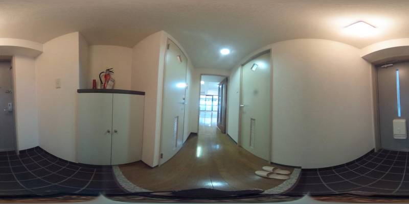 パノラマ画像玄関