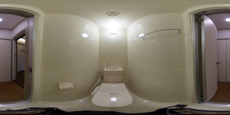 パノラマ画像トイレ