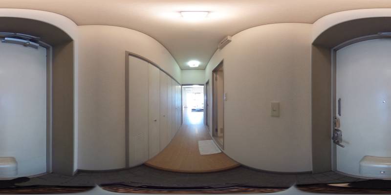 パノラマ画像玄関