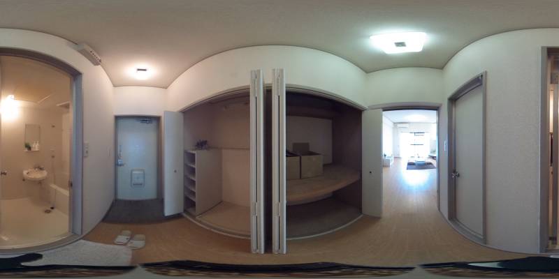 パノラマ画像収納