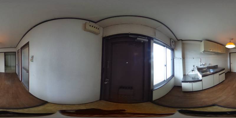 パノラマ画像玄関