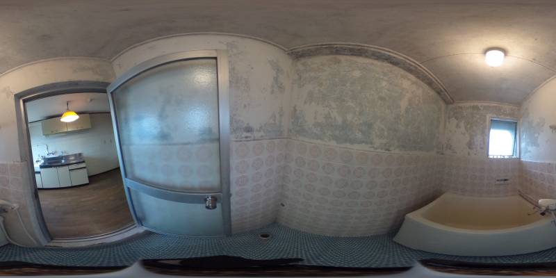 パノラマ画像バスルーム