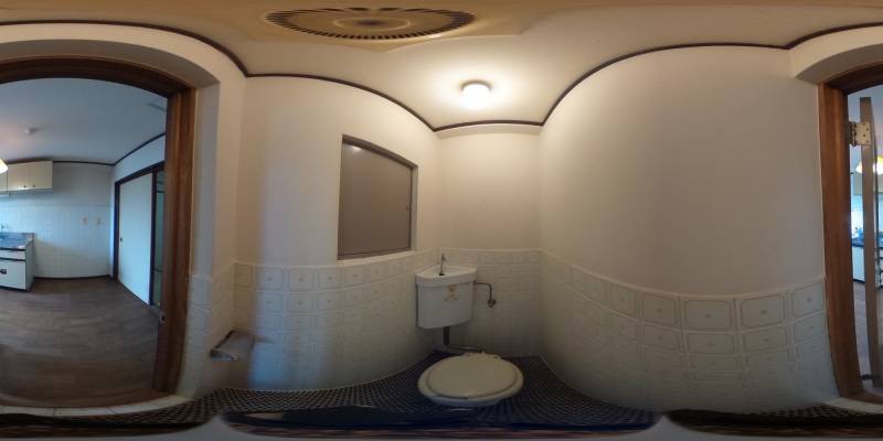 パノラマ画像トイレ