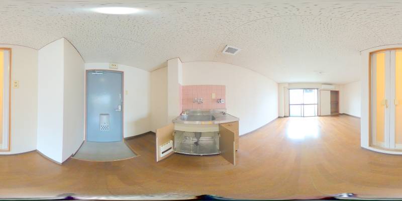 パノラマ画像キッチン