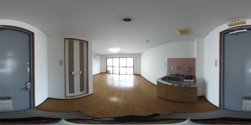 パノラマ画像玄関