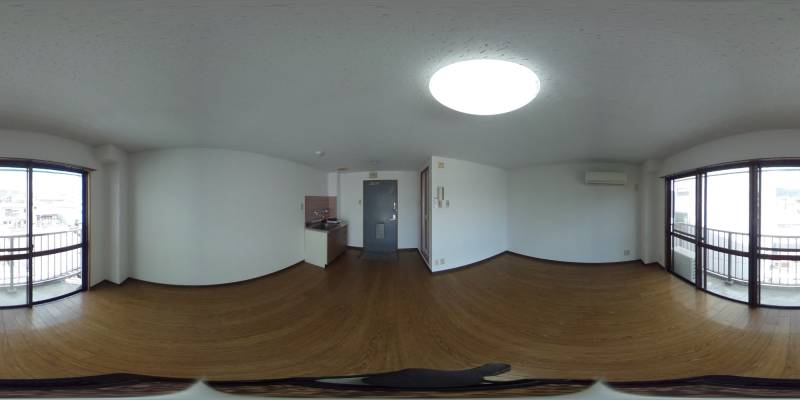 パノラマ画像洋室