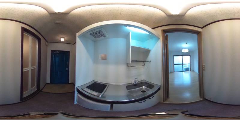 パノラマ画像キッチン