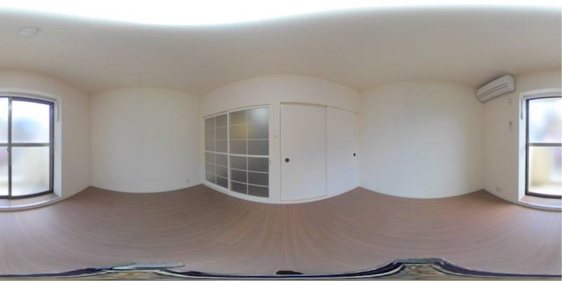 パノラマ画像洋室