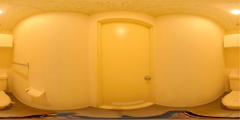 パノラマ画像トイレ