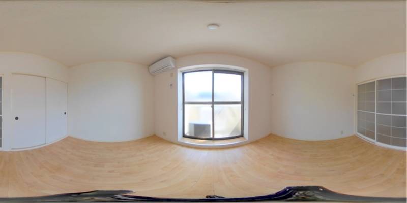 パノラマ画像バスルーム