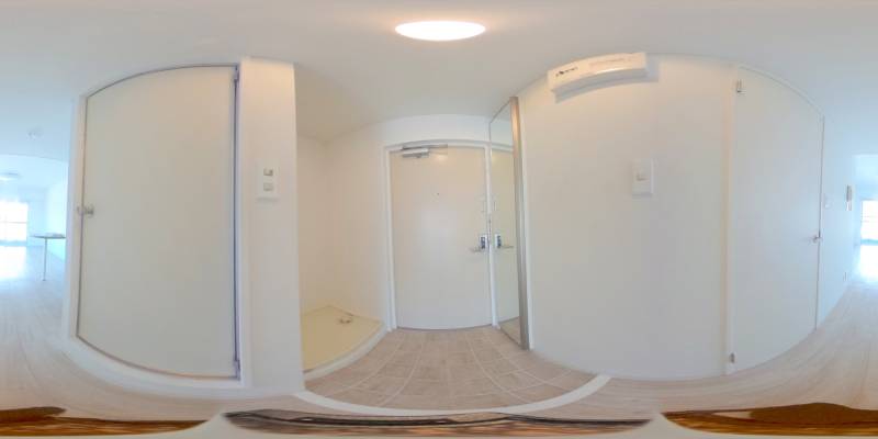 パノラマ画像玄関