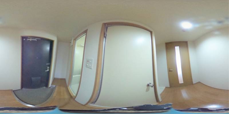 パノラマ画像玄関
