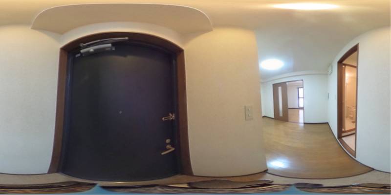 パノラマ画像玄関