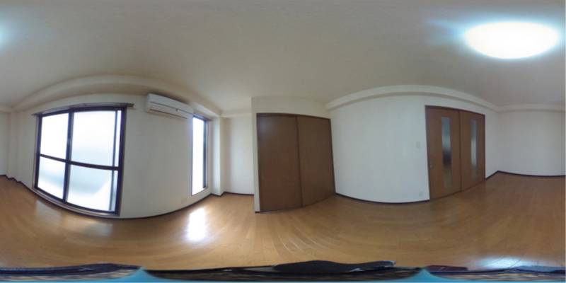 パノラマ画像洋室