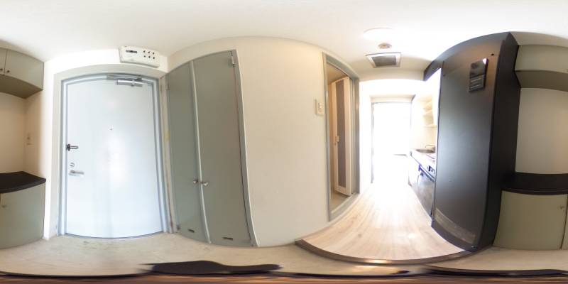 パノラマ画像玄関