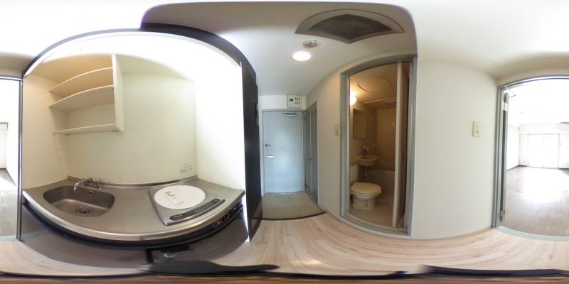 パノラマ画像キッチン