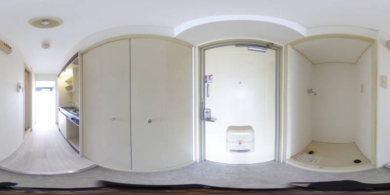 パノラマ画像玄関