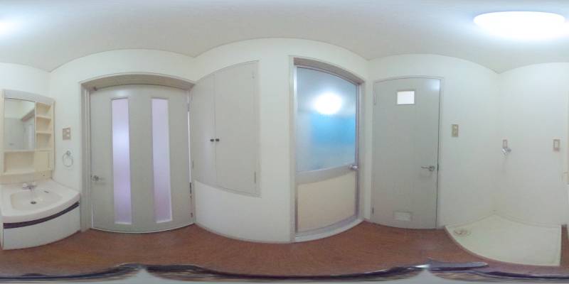 パノラマ画像洗面所