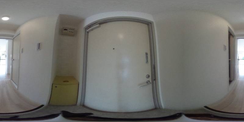 パノラマ画像玄関