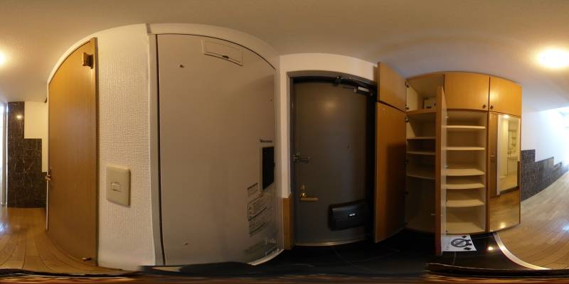 パノラマ画像玄関