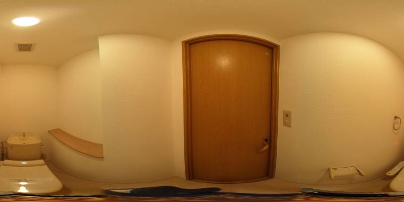 パノラマ画像トイレ