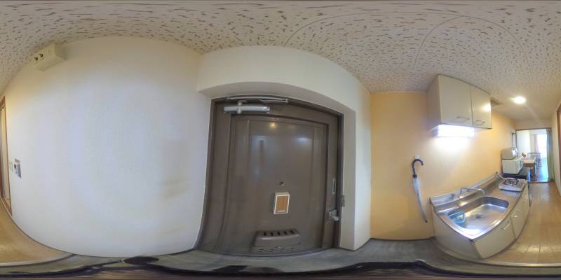 パノラマ画像玄関