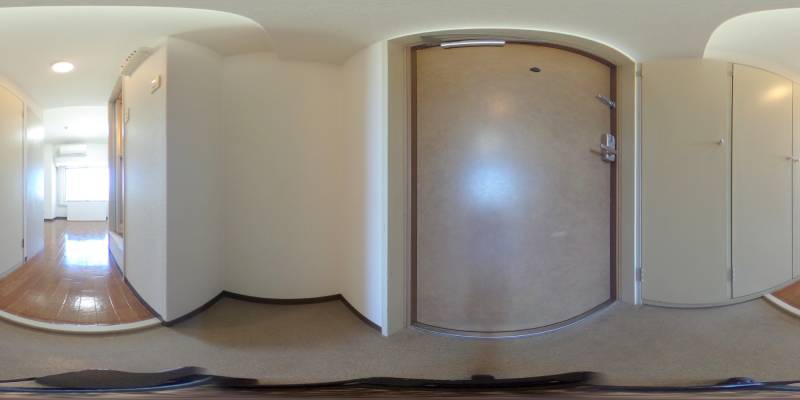 パノラマ画像玄関