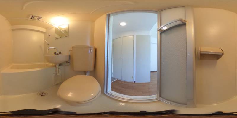 パノラマ画像バスルーム