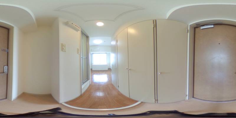 パノラマ画像玄関