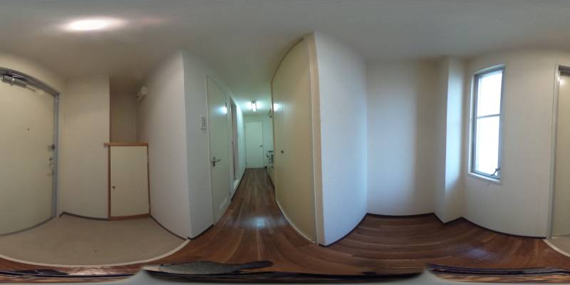 パノラマ画像玄関