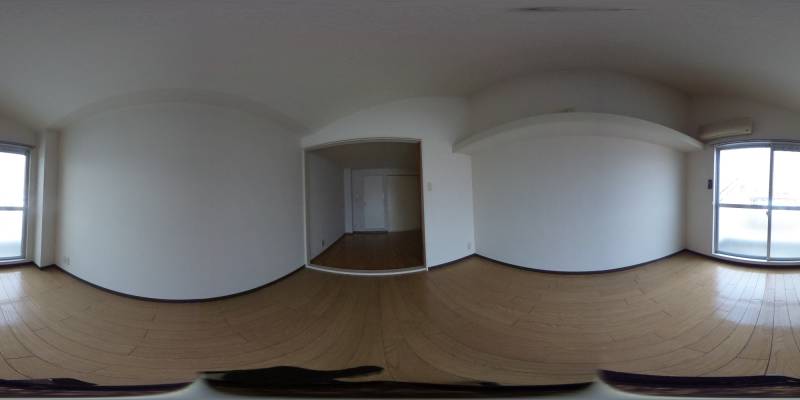 パノラマ画像洋室