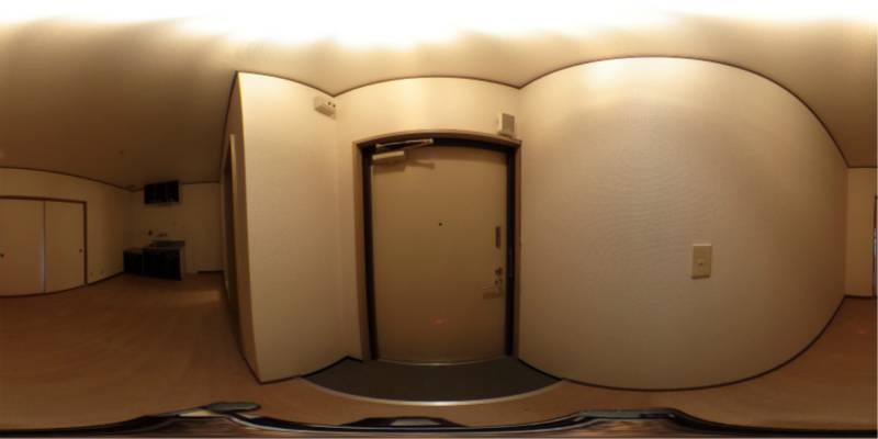 パノラマ画像玄関