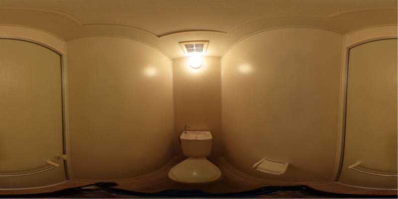 パノラマ画像トイレ