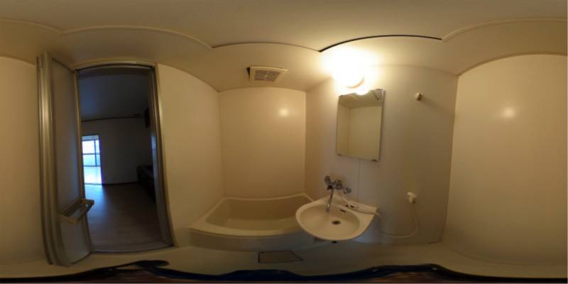 パノラマ画像洗面所