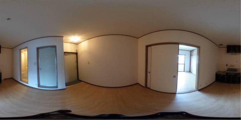 パノラマ画像洋室