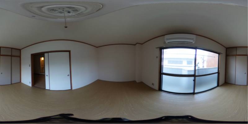 パノラマ画像洋室