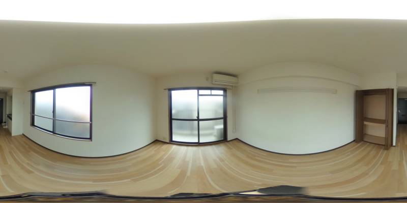 パノラマ画像洋室